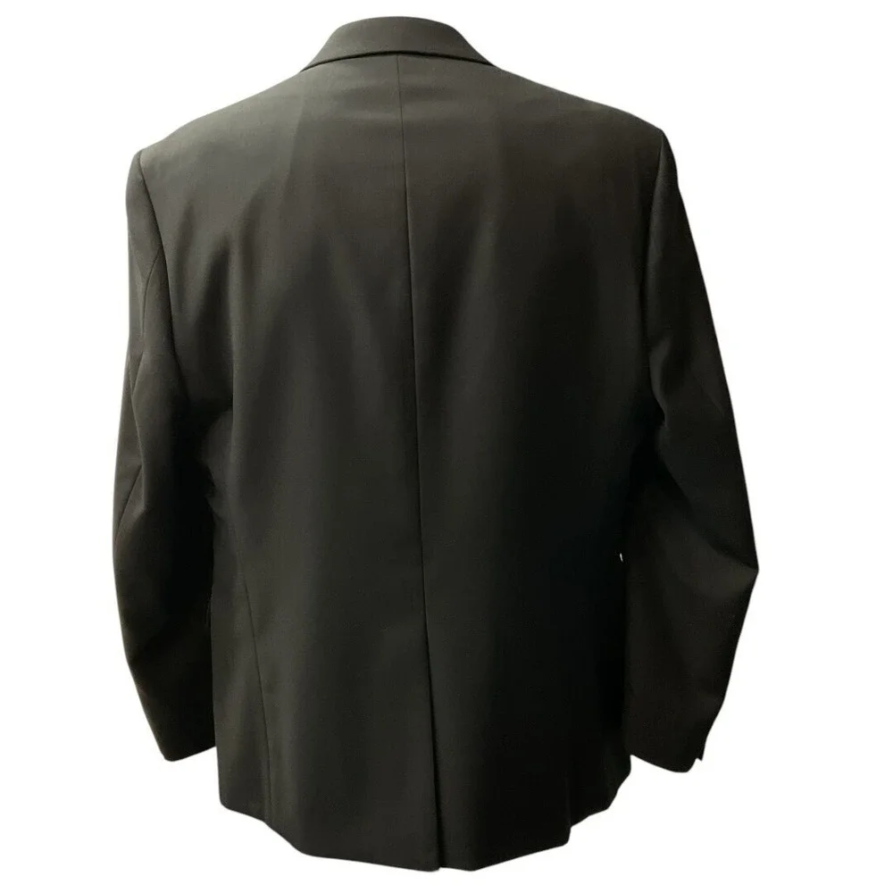 Lauren Ralph Lauren Men's Wool Blend Sport Coat Blazer Black Size 44R Business‎